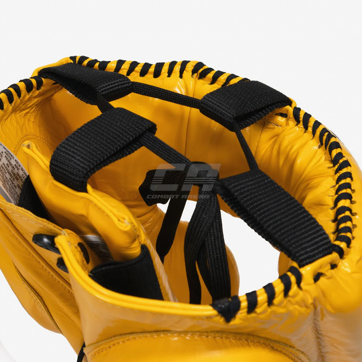 Capacete Cleto Reyes com parazigomas Amarelo  - Image 8