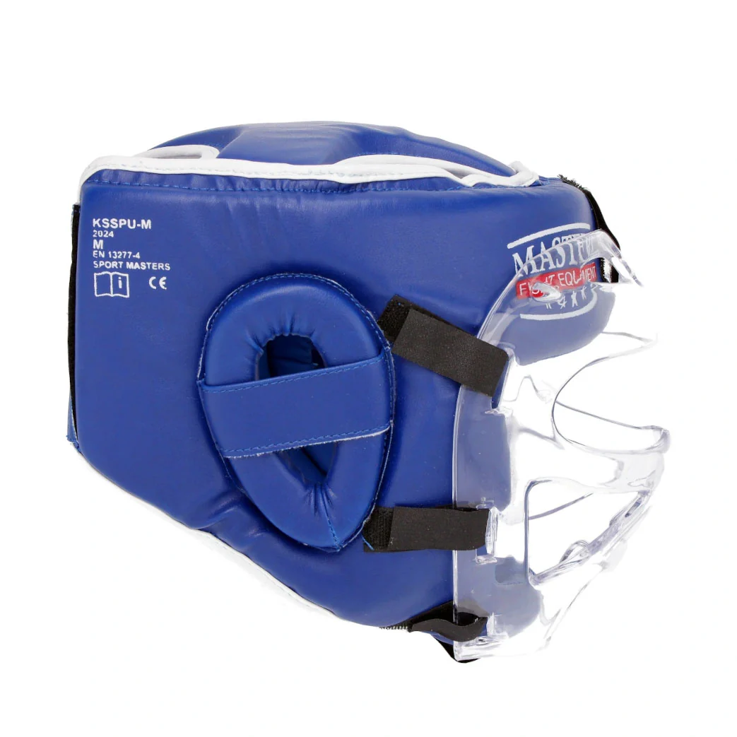 Capacete com viseira Masters WAKO Azul  - Image 3