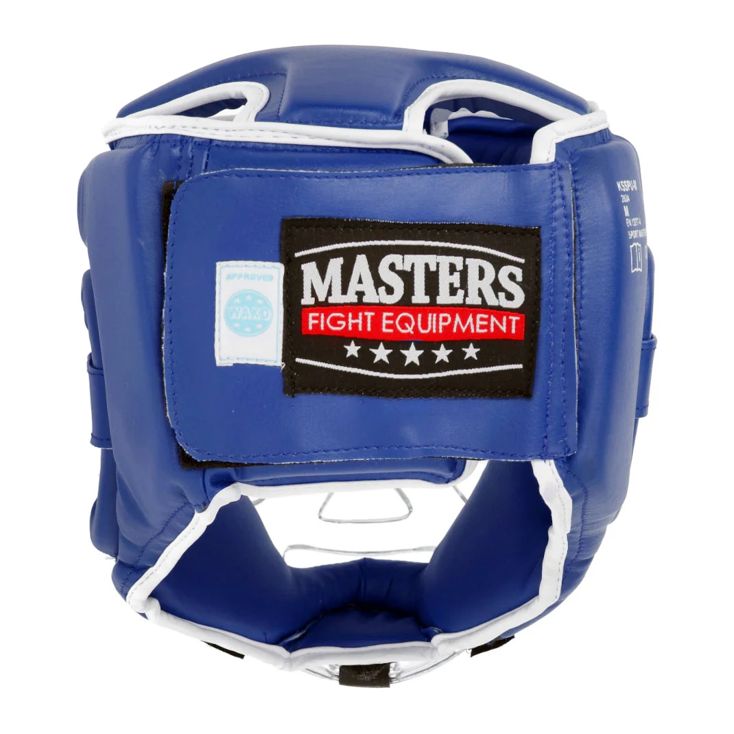 Capacete com viseira Masters WAKO Azul  - Image 4