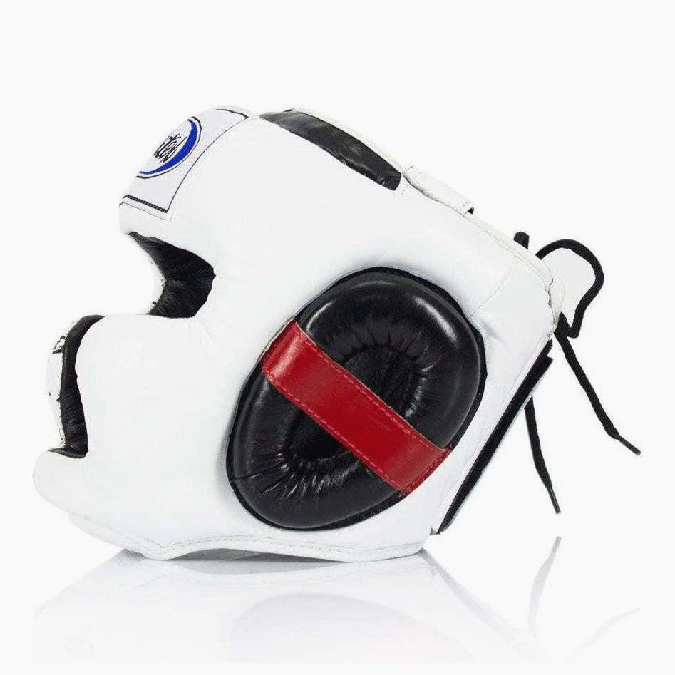 Capacete Fairtex Super Sparring HG10 Branco - Image 3