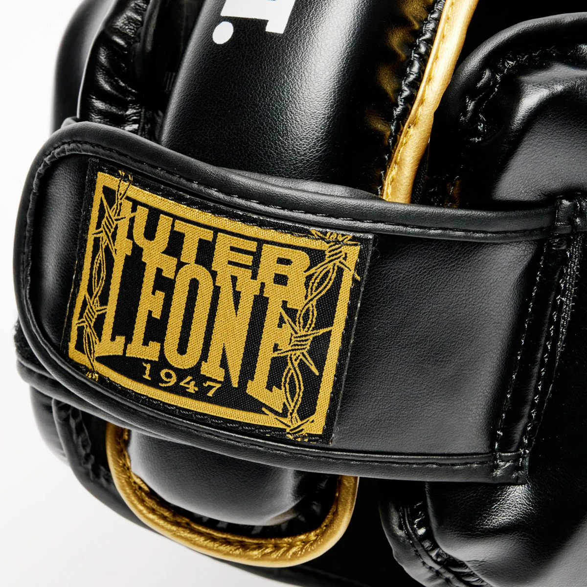 Capacete Leone IUTER Barbed Wire CS01IU Preto  - Image 7