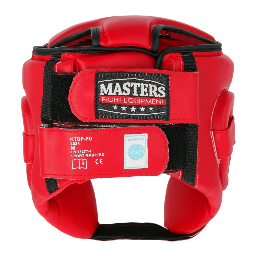 Capacete Mestres WAKO Vermelho  - Image 4