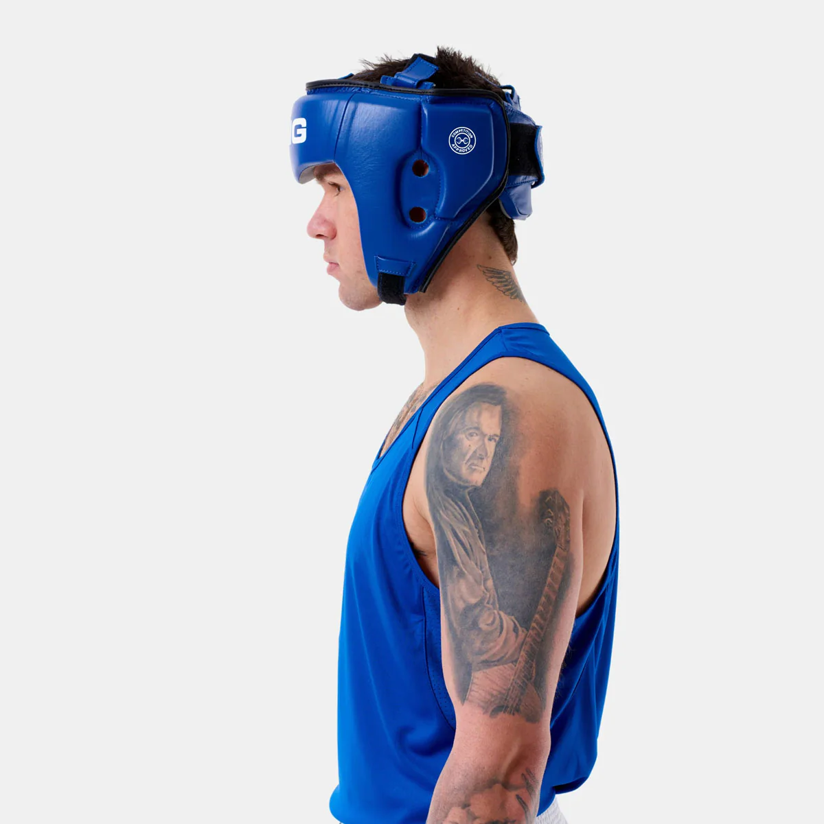 Capacete Sting Competition Aprovado World Boxing Blu  - Image 5