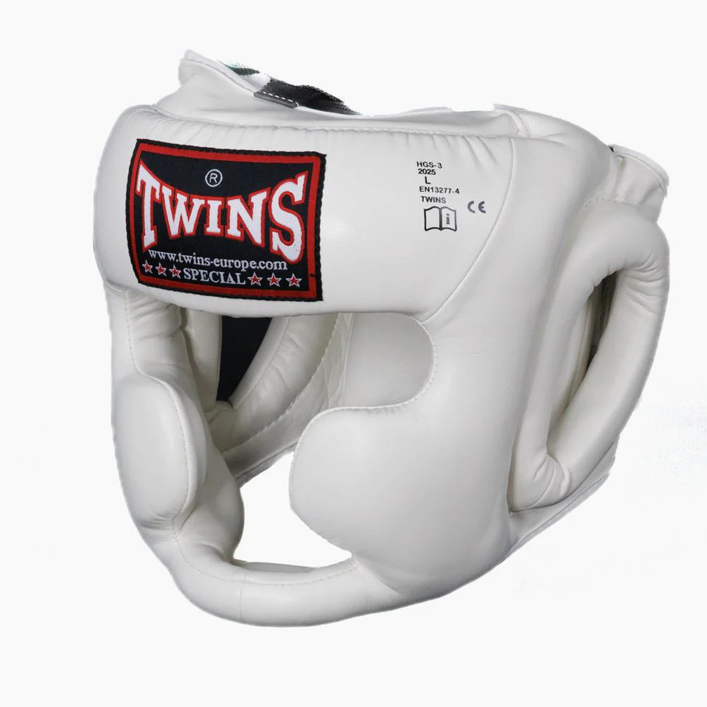 Capacete Twins Special HGL3 Branco Full Face  - Image 3