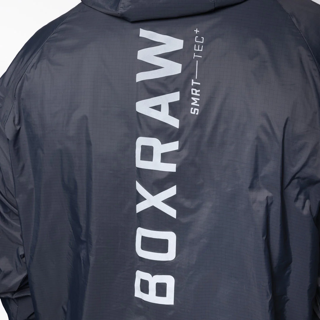 Casaco corta-vento Boxraw Genaro Oversize preto  - Image 10