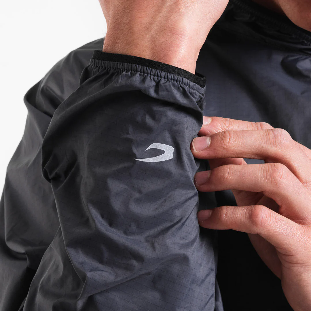 Casaco corta-vento Boxraw Genaro Oversize preto  - Image 8