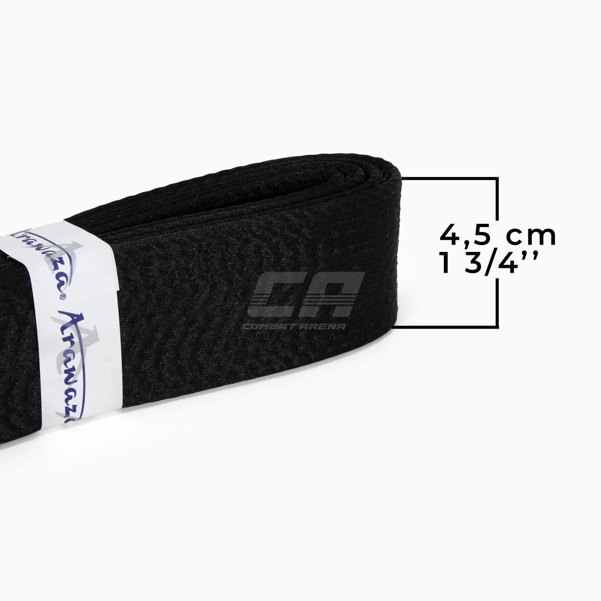 Cinto preto Arawaza cetim 44 mm  - Image 3
