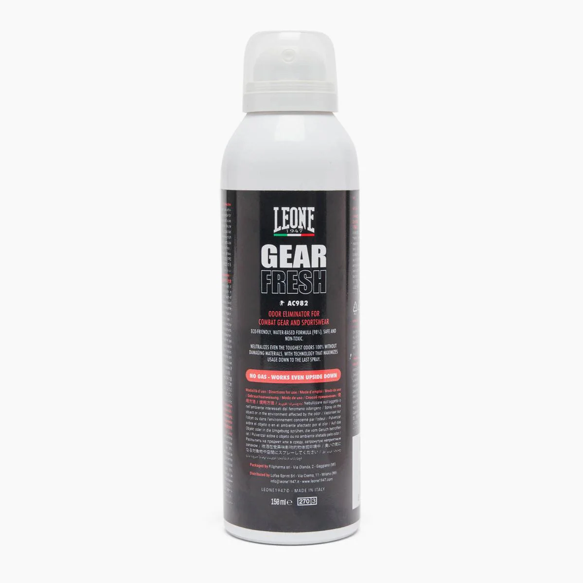Desodorante para Luvas Leone AC982P 
