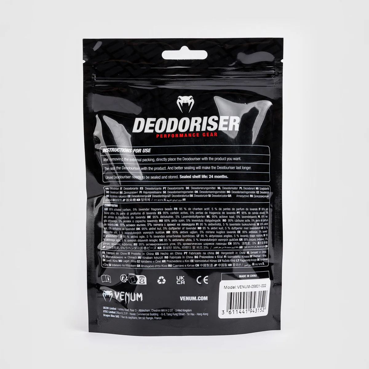 Desodorizante Venum Kontact para Luvas de Boxe e sapatos Ghiaccio  - Image 4