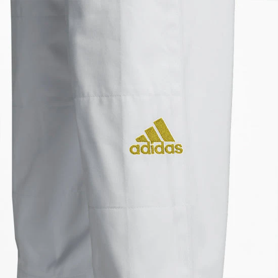 Fato judo Adidas J730 Champion III IJF listras douradas  - Image 4