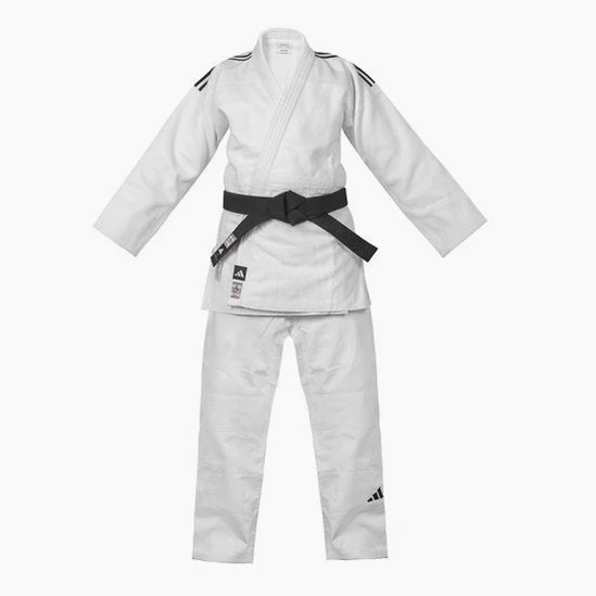 Fato judo branco Adidas J730 Champion III IJF Slimfit 