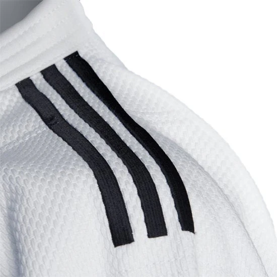 Fato judo branco Adidas J730 Champion III IJF Slimfit  - Image 3