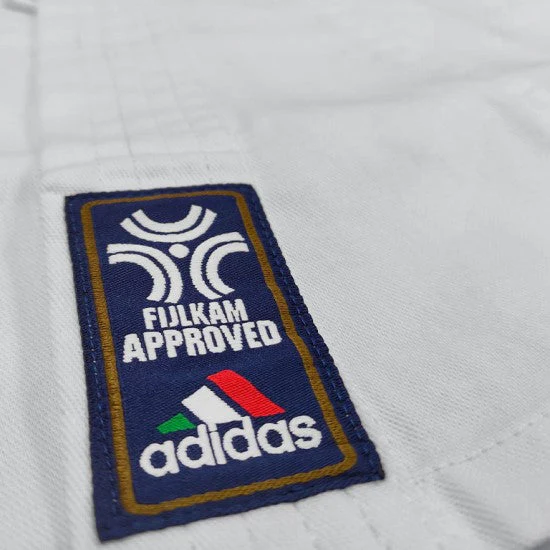 Fato karate Adidas K200 FIJLKAM com cinto  - Image 3
