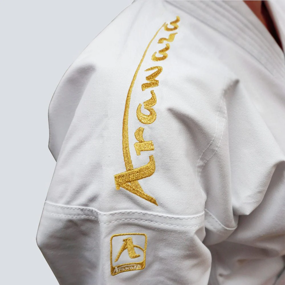 Fato karate Arawaza Kata Deluxe Evo WKF bordado dourado  - Image 3