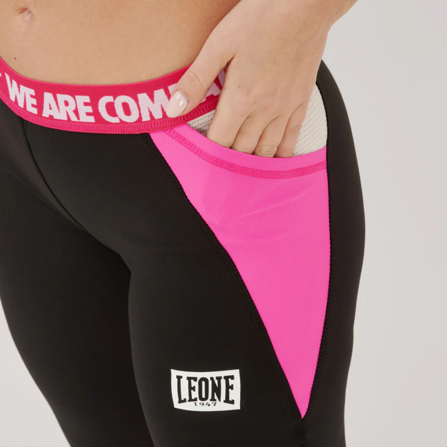 Leggings capri mulher Leone Logo Wacs ABX149  - Image 5