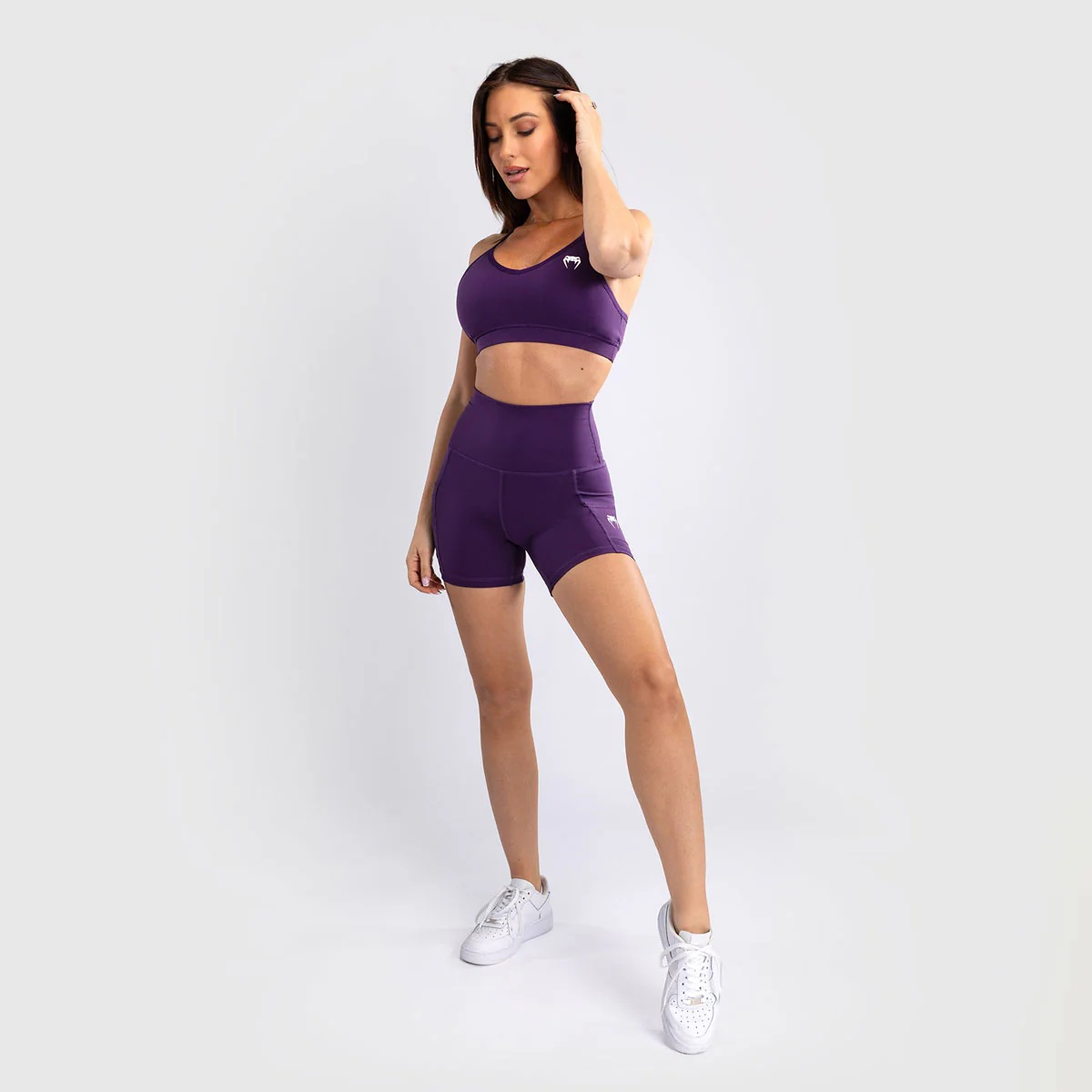 Leggings curtos Mulher Venum Essential Roxo  - Image 2