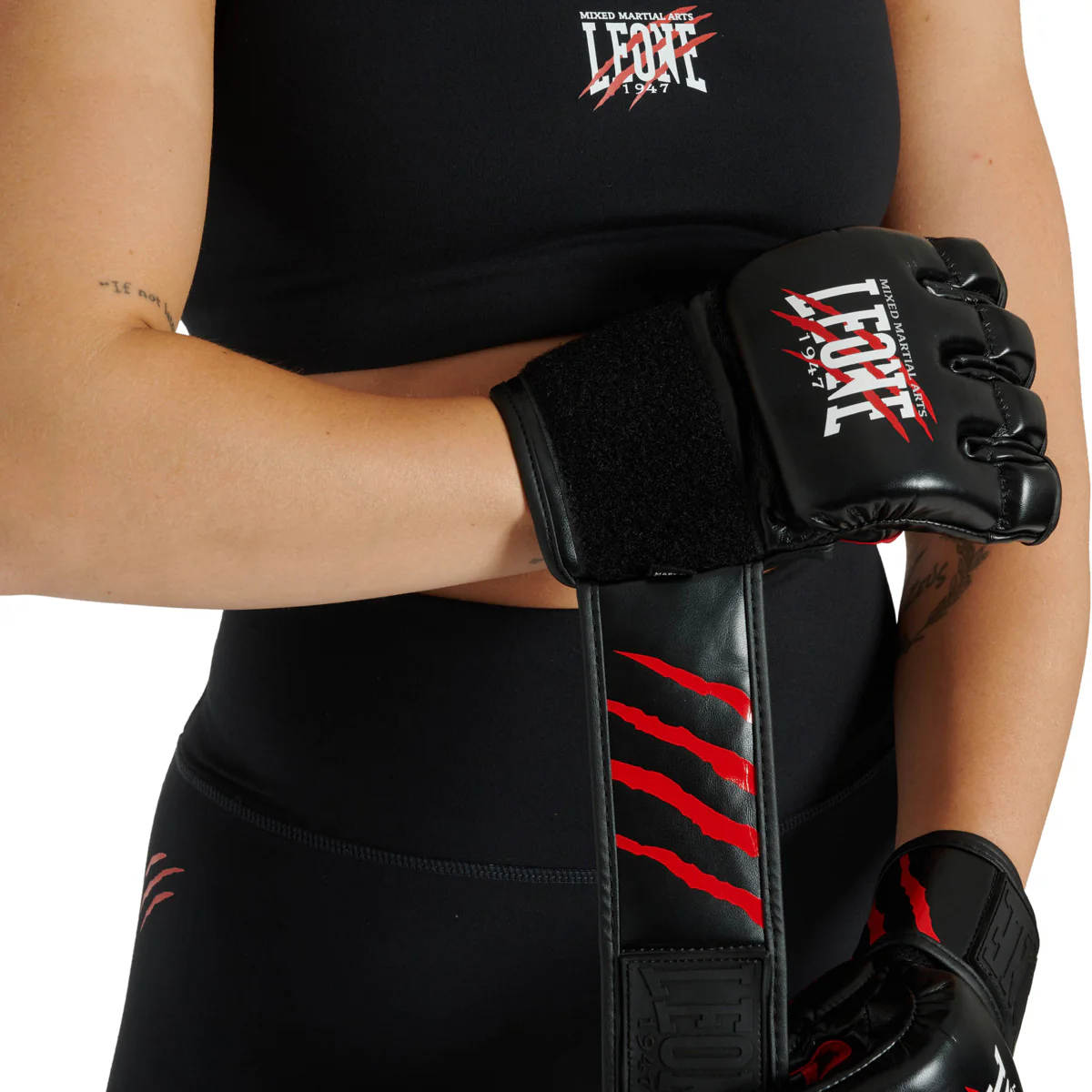 Leggings Mulher Leone Primal Instinct AB940 Preto - Image 4
