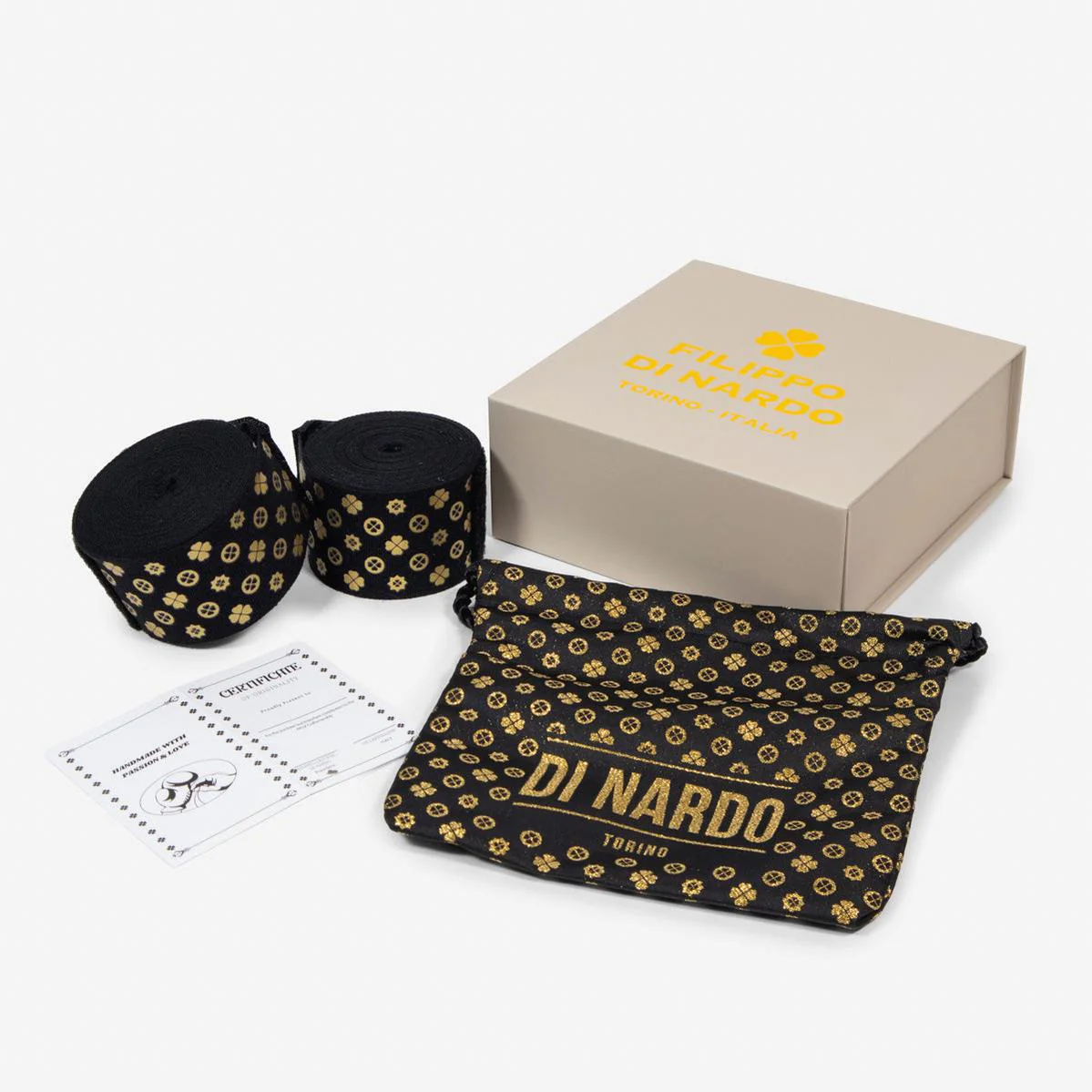 Ligaduras Di Nardo 5 mt Preto-ouro 