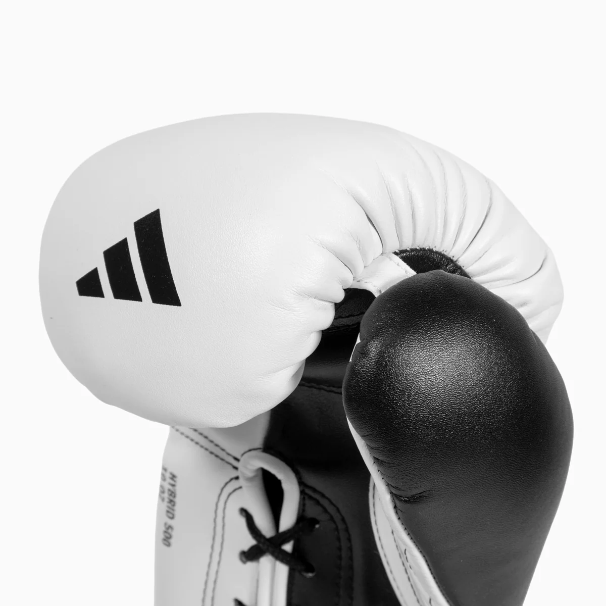 Luvas de Boxe Adidas Hybrid 500 Prós e contras Atacadores Preto-e-branco  - Image 6