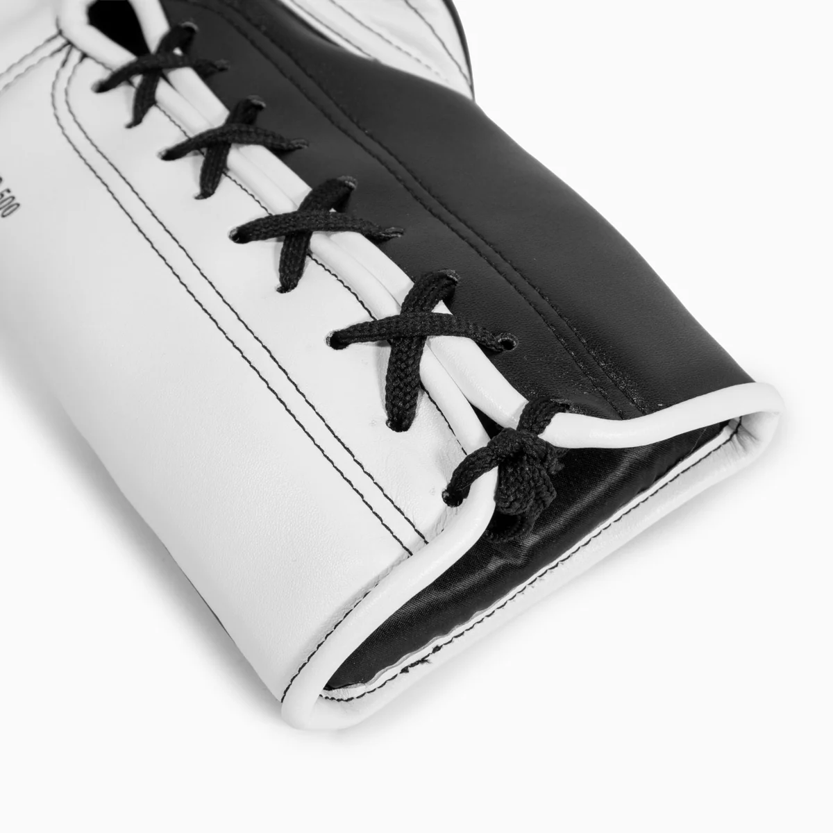 Luvas de Boxe Adidas Hybrid 500 Prós e contras Atacadores Preto-e-branco  - Image 9