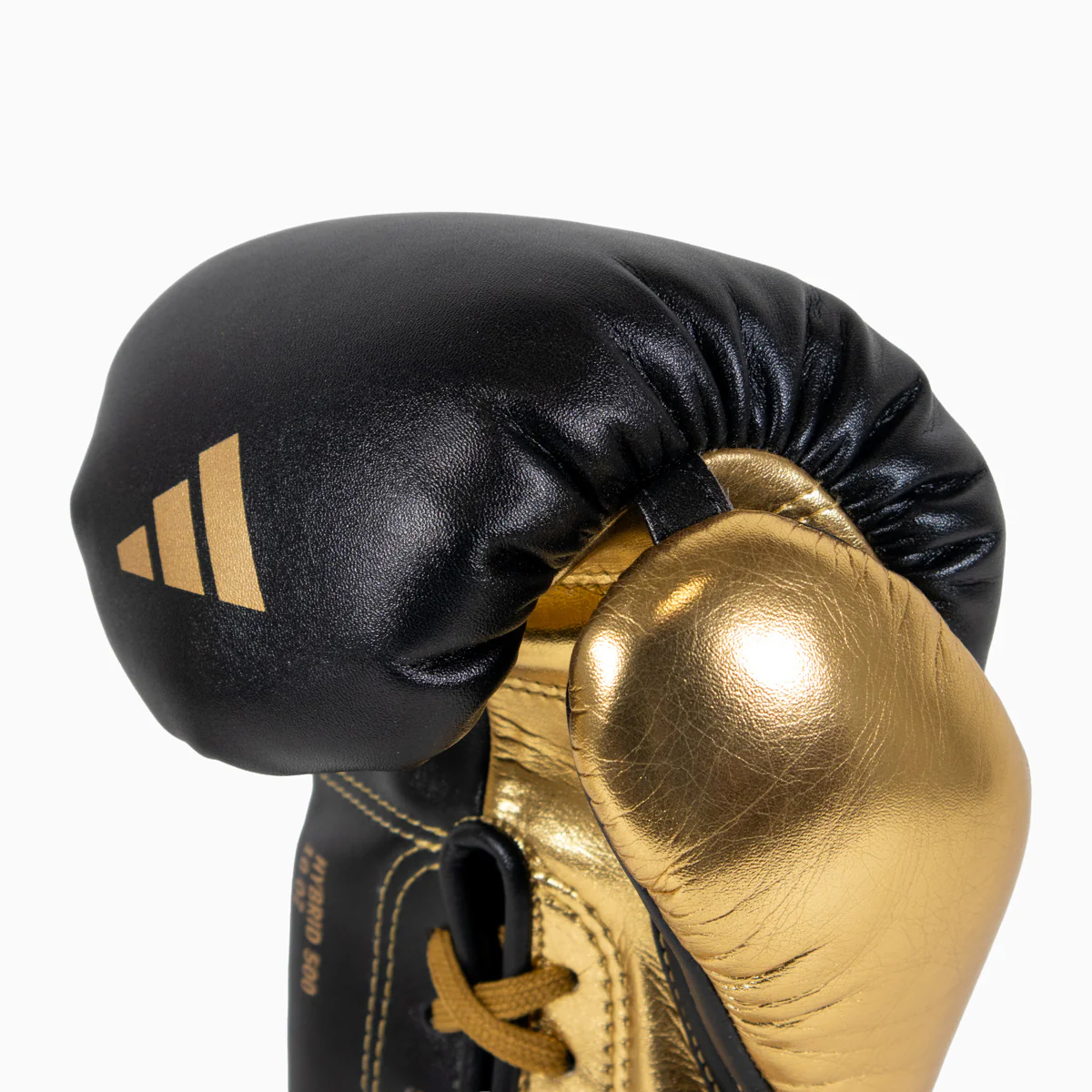 Luvas de Boxe Adidas Hybrid 500 Pro com Atacadores Preto-dourado  - Image 7