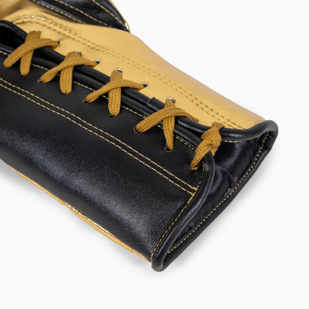 Luvas de Boxe Adidas Hybrid 500 Pro com Atacadores Preto-dourado  - Image 9