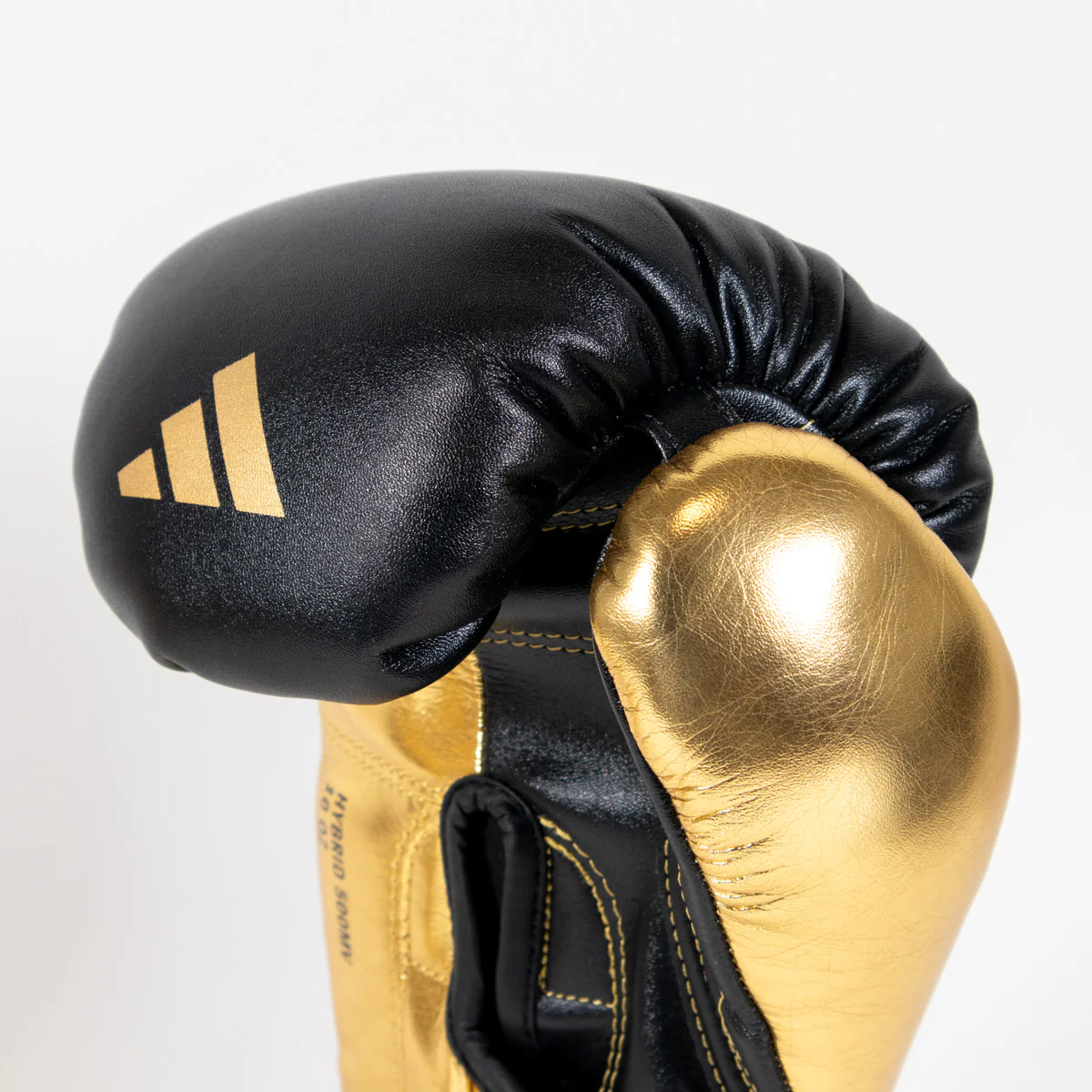 Luvas de Boxe Adidas Hybrid 500 Pro com Velcro Preto-ouro  - Image 6