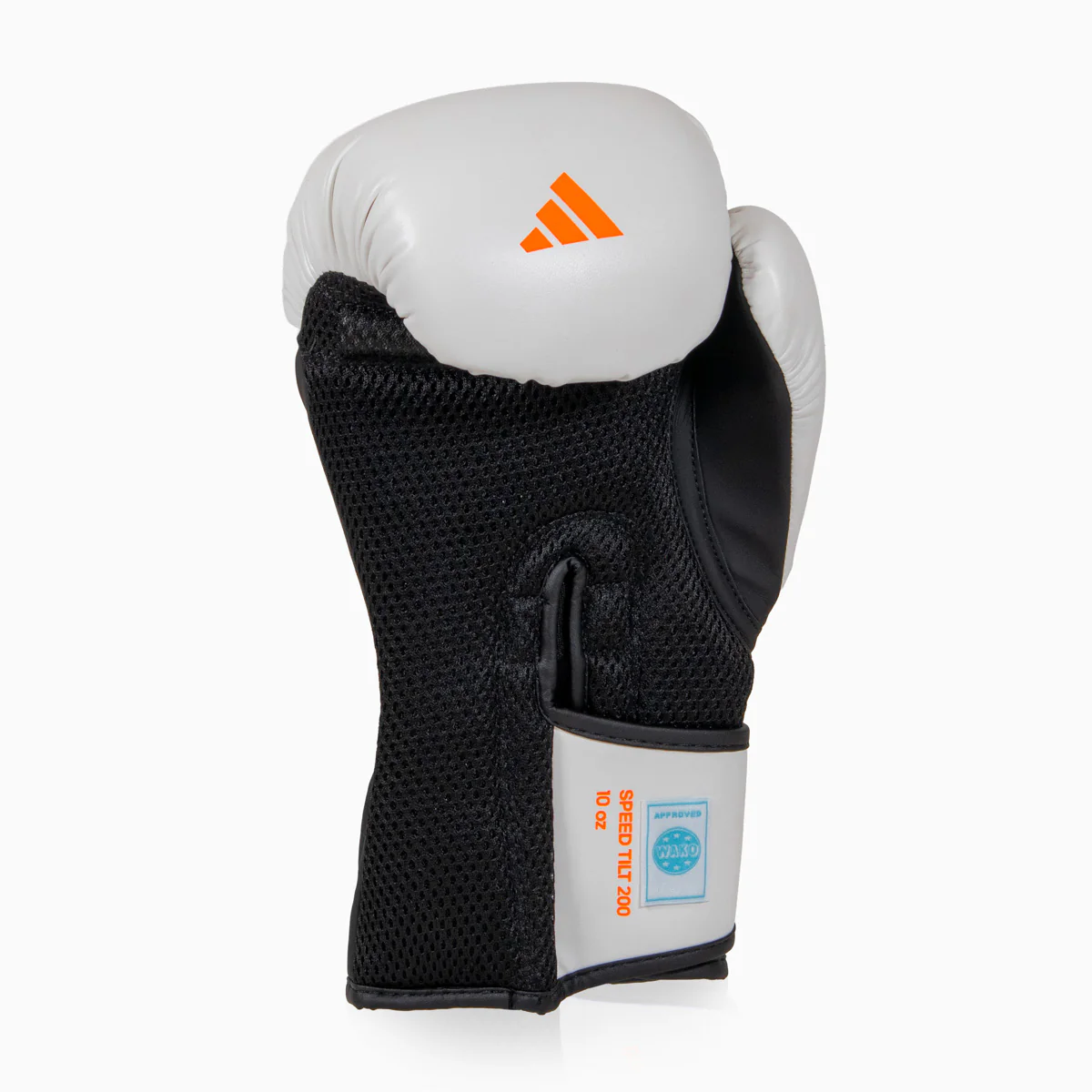 Luvas de Boxe Adidas Speed Tilt 200 WAKO 10 Oz Branco-preto-vermelho  - Image 3