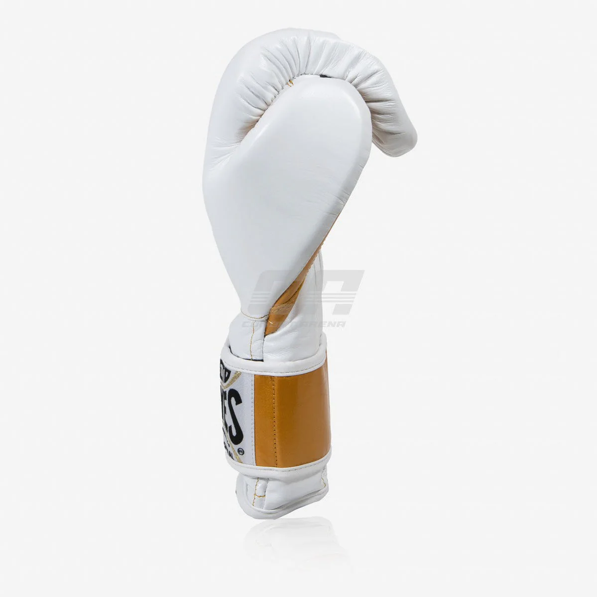 Luvas de Boxe Cleto Reyes Sparring CE6 Branco-ouro Edição Especial  - Image 3