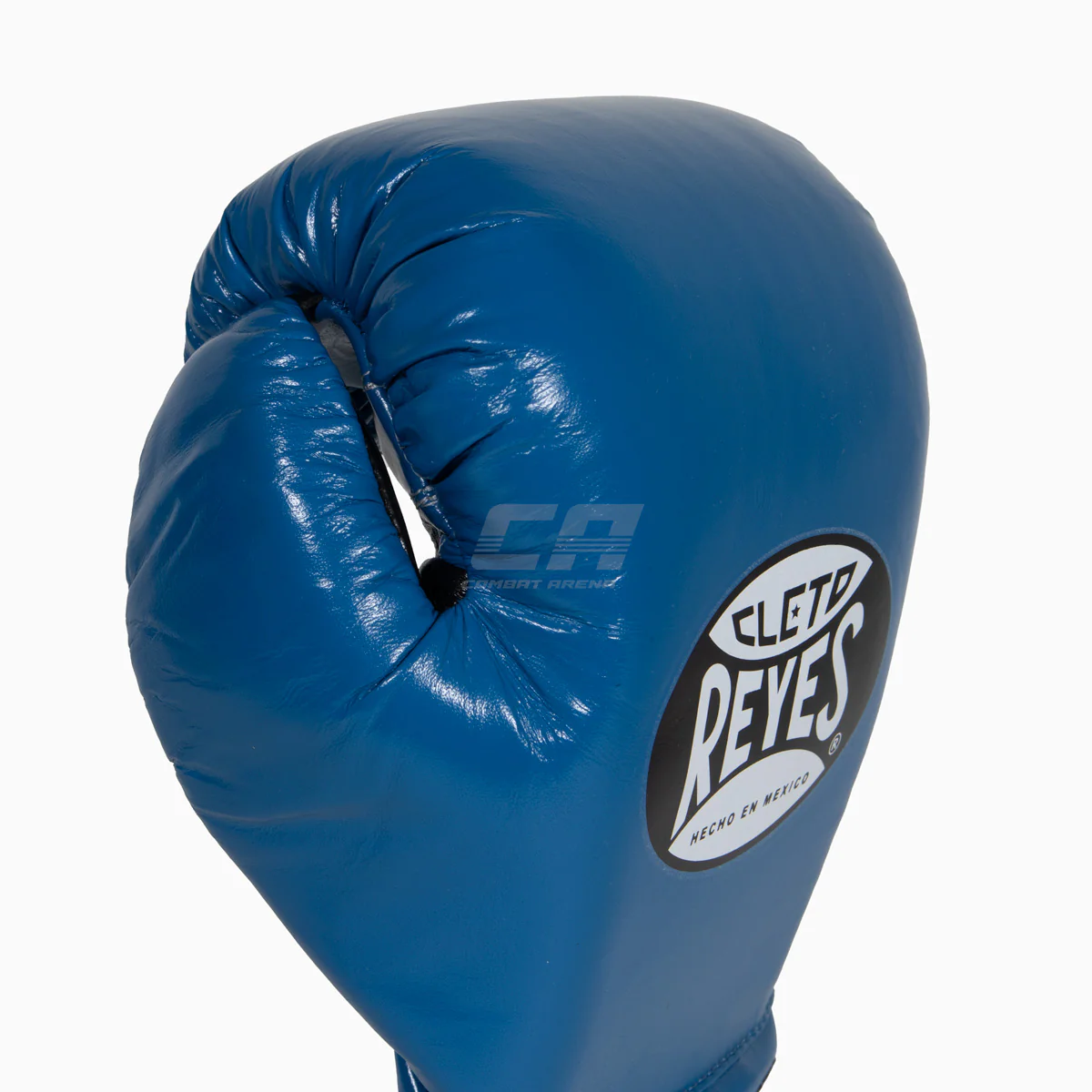 Luvas de Boxe Cleto Reyes Profissional CB2 Azul-preto com atacadores  - Image 5