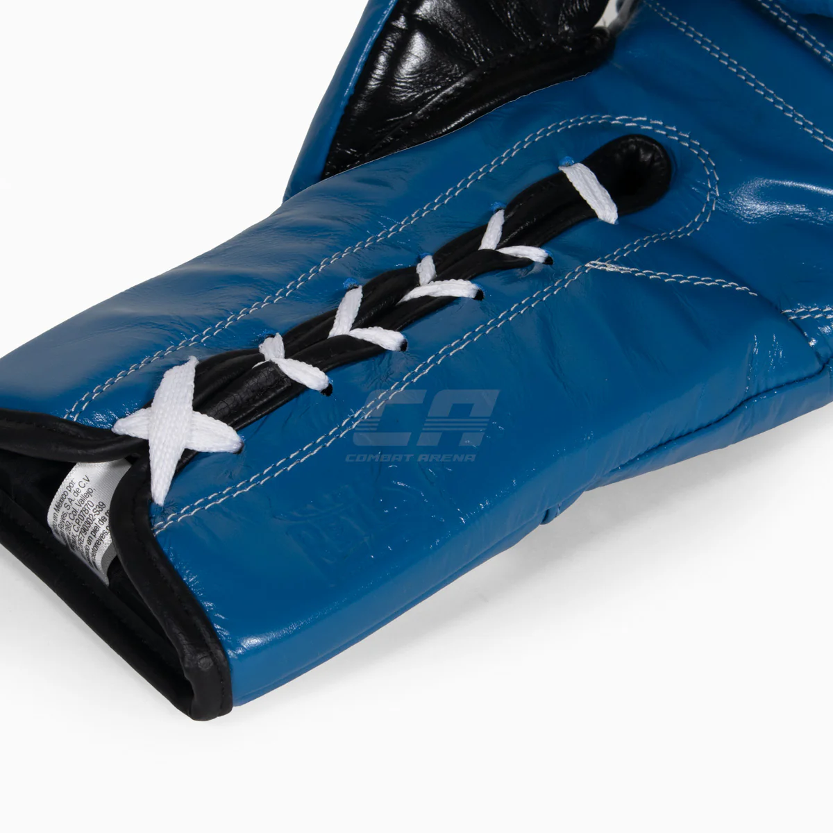 Luvas de Boxe Cleto Reyes Profissional CB2 Azul-preto com atacadores  - Image 7