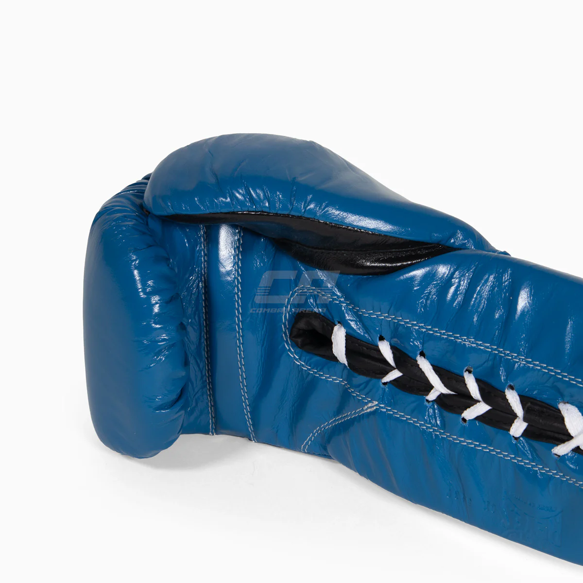 Luvas de Boxe Cleto Reyes Profissional CB2 Azul-preto com atacadores  - Image 9