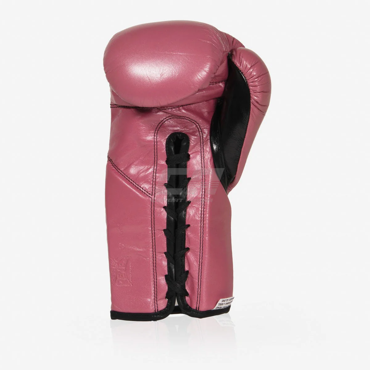 Luvas de Boxe Cleto Reyes Professional CB2 Rosa-preto com atacadores  - Image 2