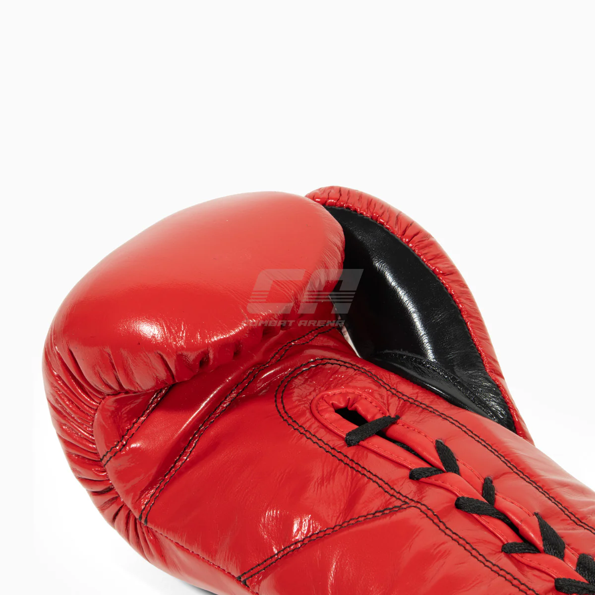 Luvas de Boxe Cleto Reyes Professional CB2 Vermelho-Preto com atacadores  - Image 7