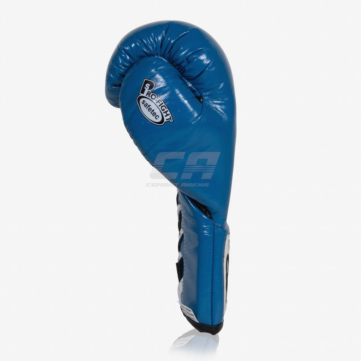Luvas de Boxe Cleto Reyes Safetec CB4 Azul-preto com atacadores  - Image 3