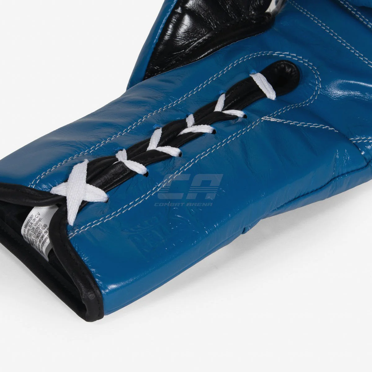 Luvas de Boxe Cleto Reyes Safetec CB4 Azul-preto com atacadores  - Image 8