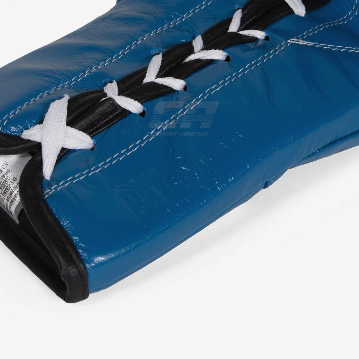 Luvas de Boxe Cleto Reyes Safetec CB4 Azul-preto com atacadores  - Image 9