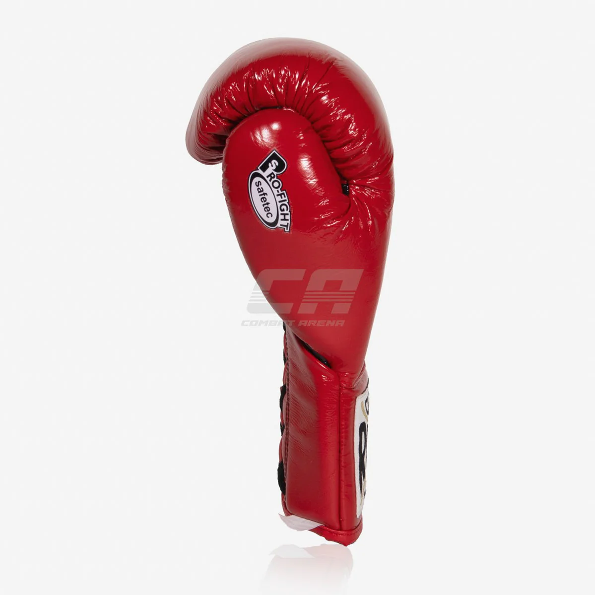 Luvas de Boxe Cleto Reyes Safetec CB4 Vermelho-preto com atacadores  - Image 2