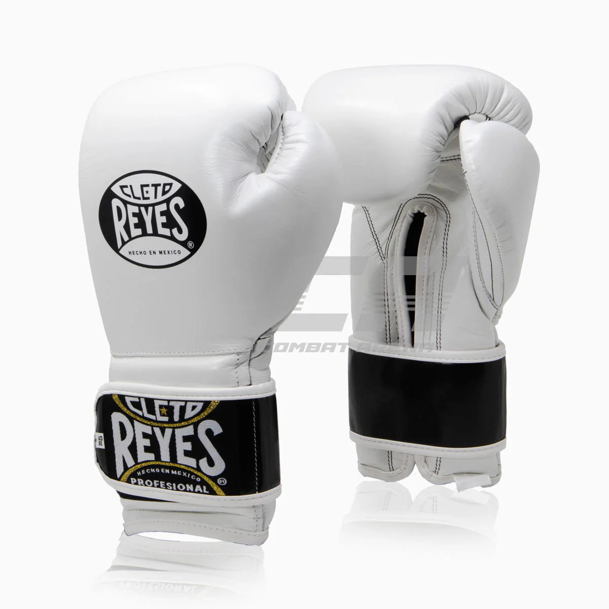 Luvas de Boxe Cleto Reyes Sparring CE6 Branco-preto 