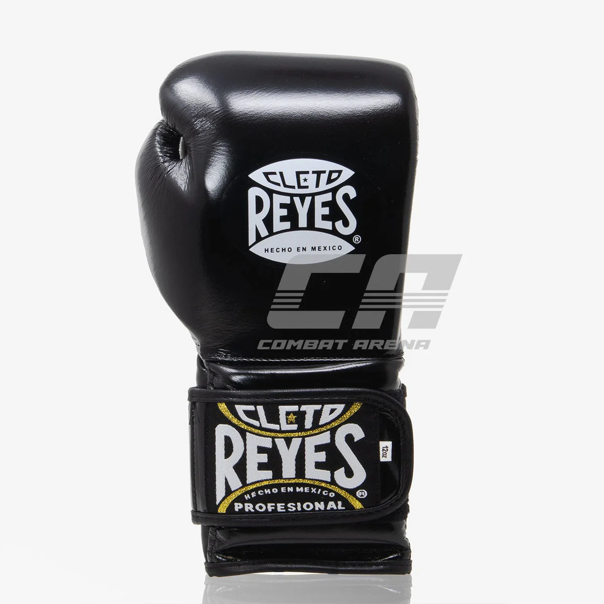 Luvas de Boxe Cleto Reyes Sparring CE6 Preto-Prata - Image 2