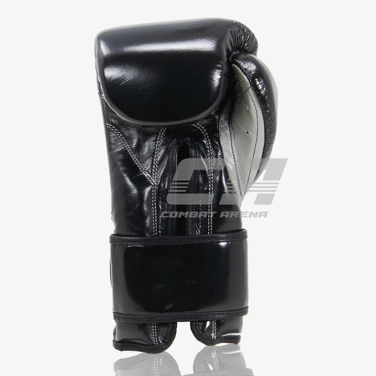 Luvas de Boxe Cleto Reyes Sparring CE6 Preto-Prata - Image 4