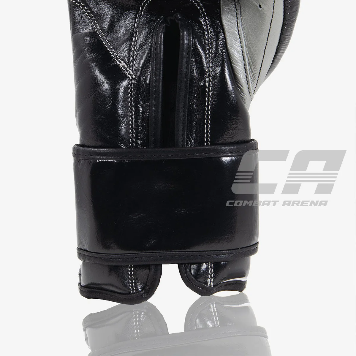 Luvas de Boxe Cleto Reyes Sparring CE6 Preto-Prata - Image 6