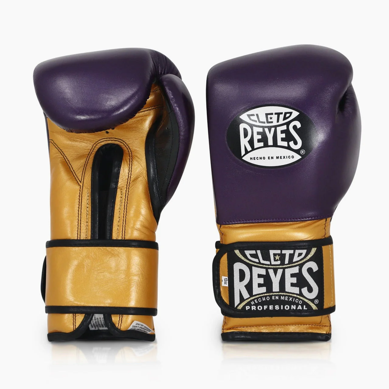 Luvas de Boxe Cleto Reyes Sparring CE6 Violeta-Ouro  - Image 2