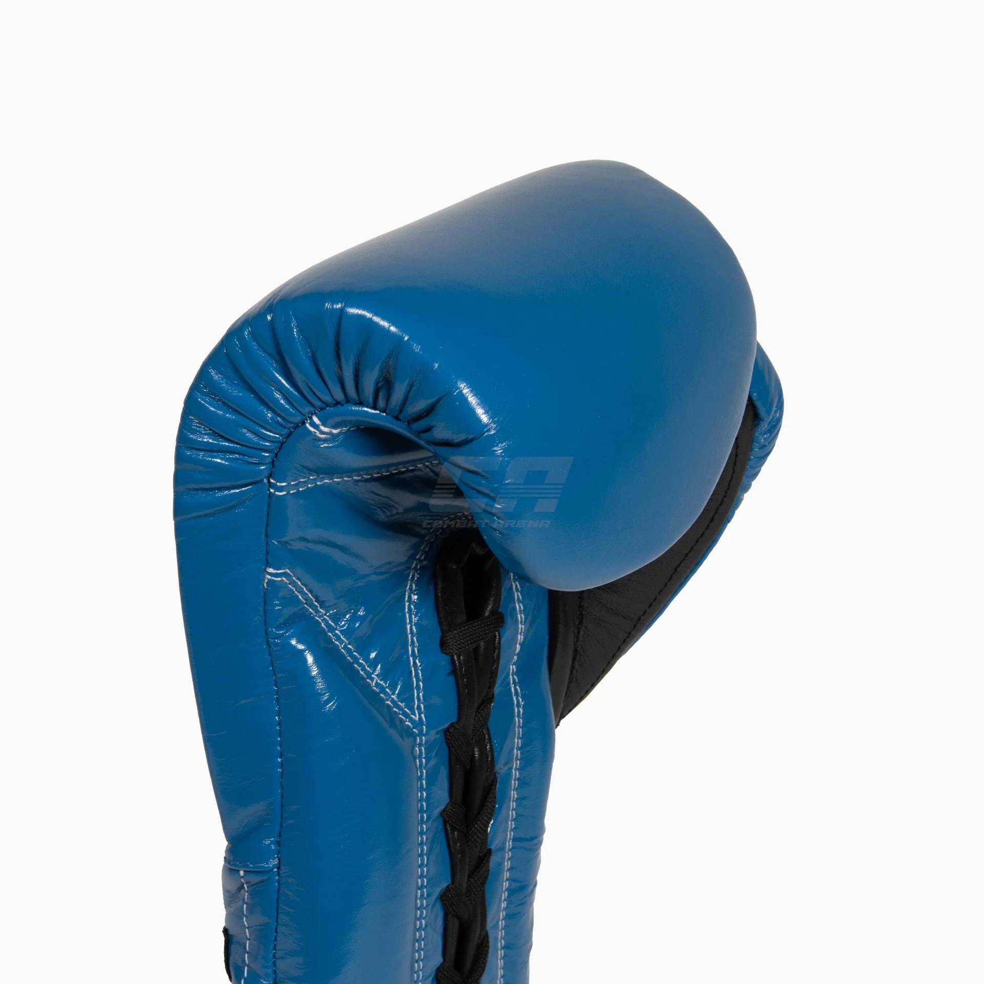 Luvas de Boxe Cleto Reyes Traditional Training CE4 Azul-preto com Atacadores  - Image 7