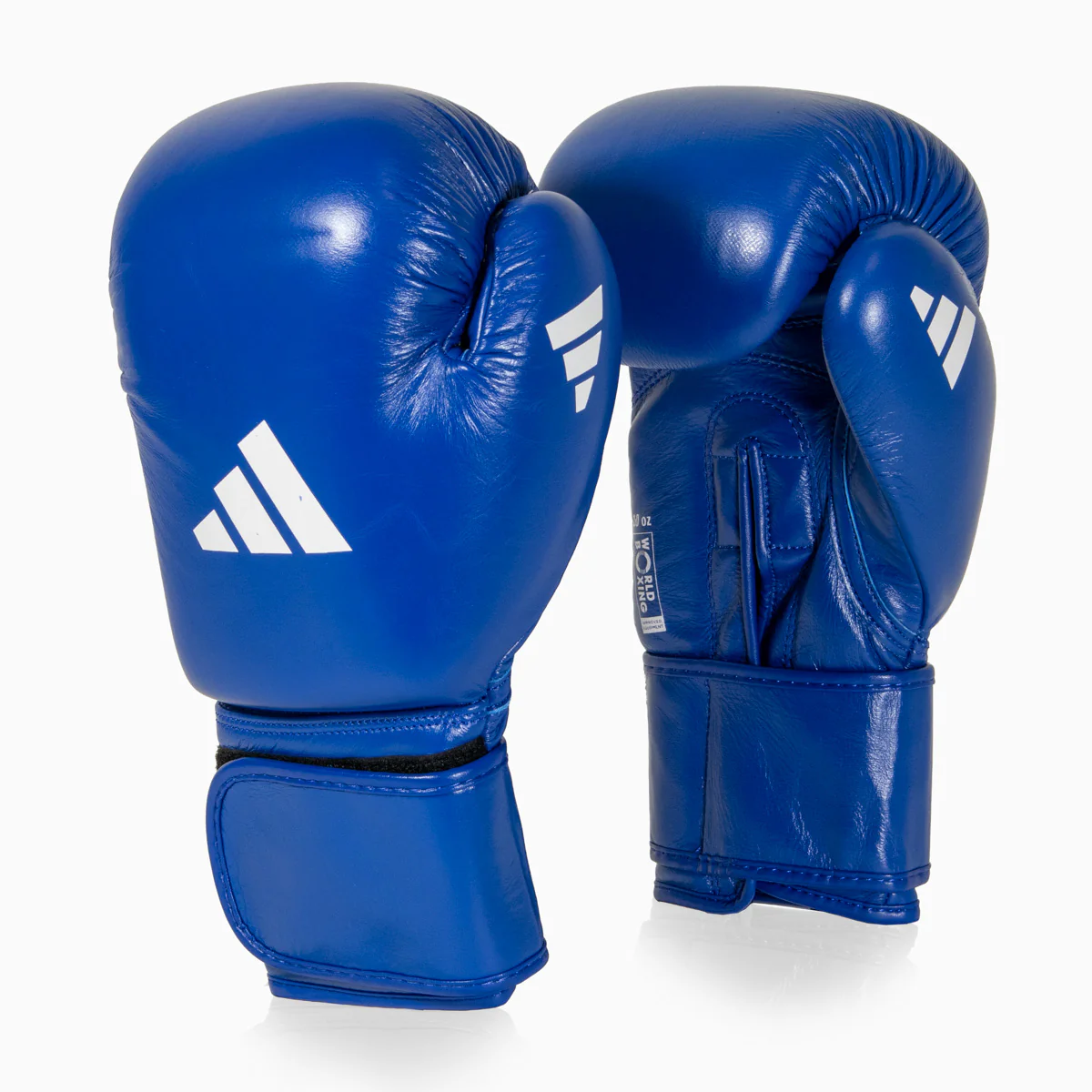 Luvas de Boxe de Boxe Adidas Aprovados World Boxing Azul