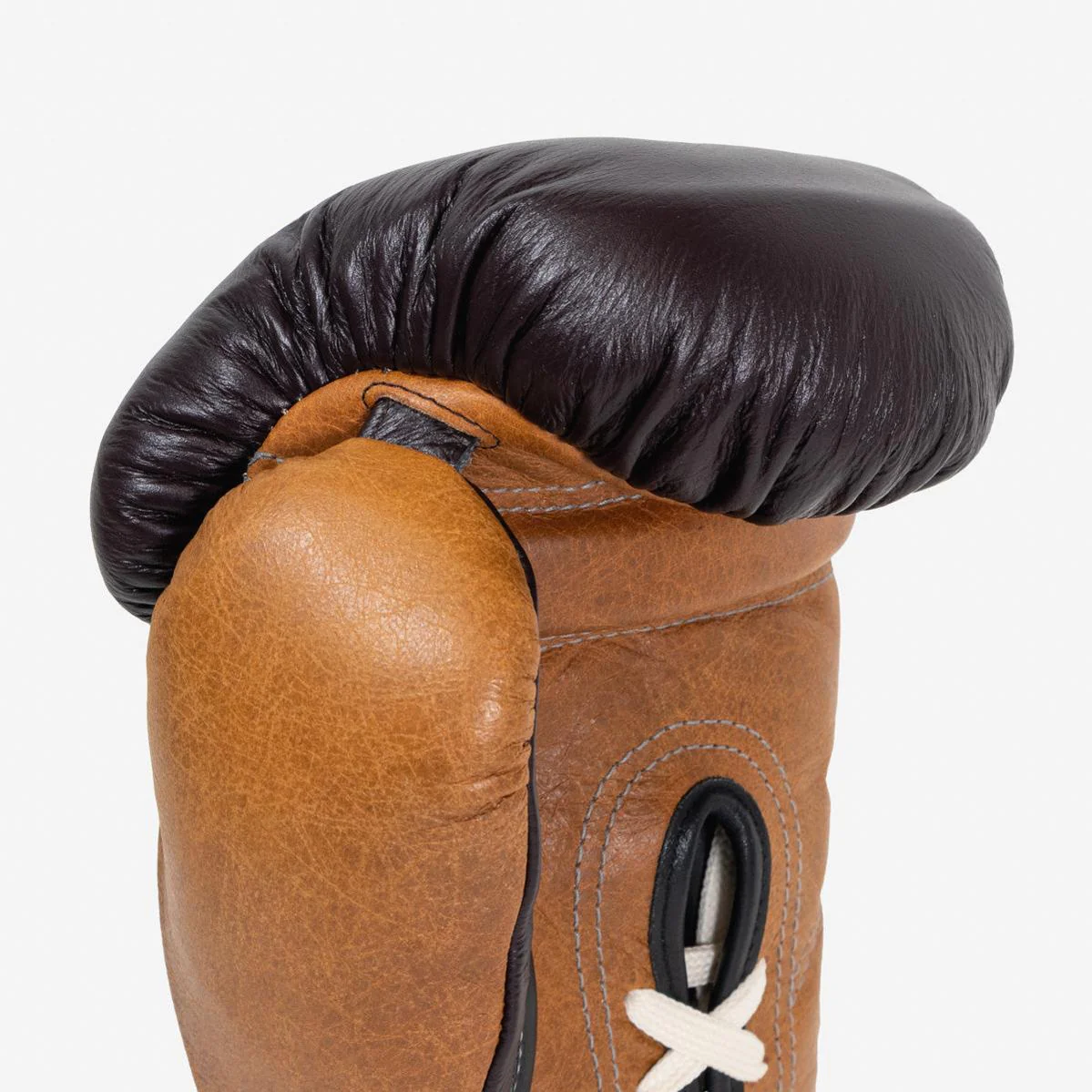 Luvas de Boxe Di Nardo com Atacadores 12 Oz Borgonha-conhaque-vintage  - Image 7