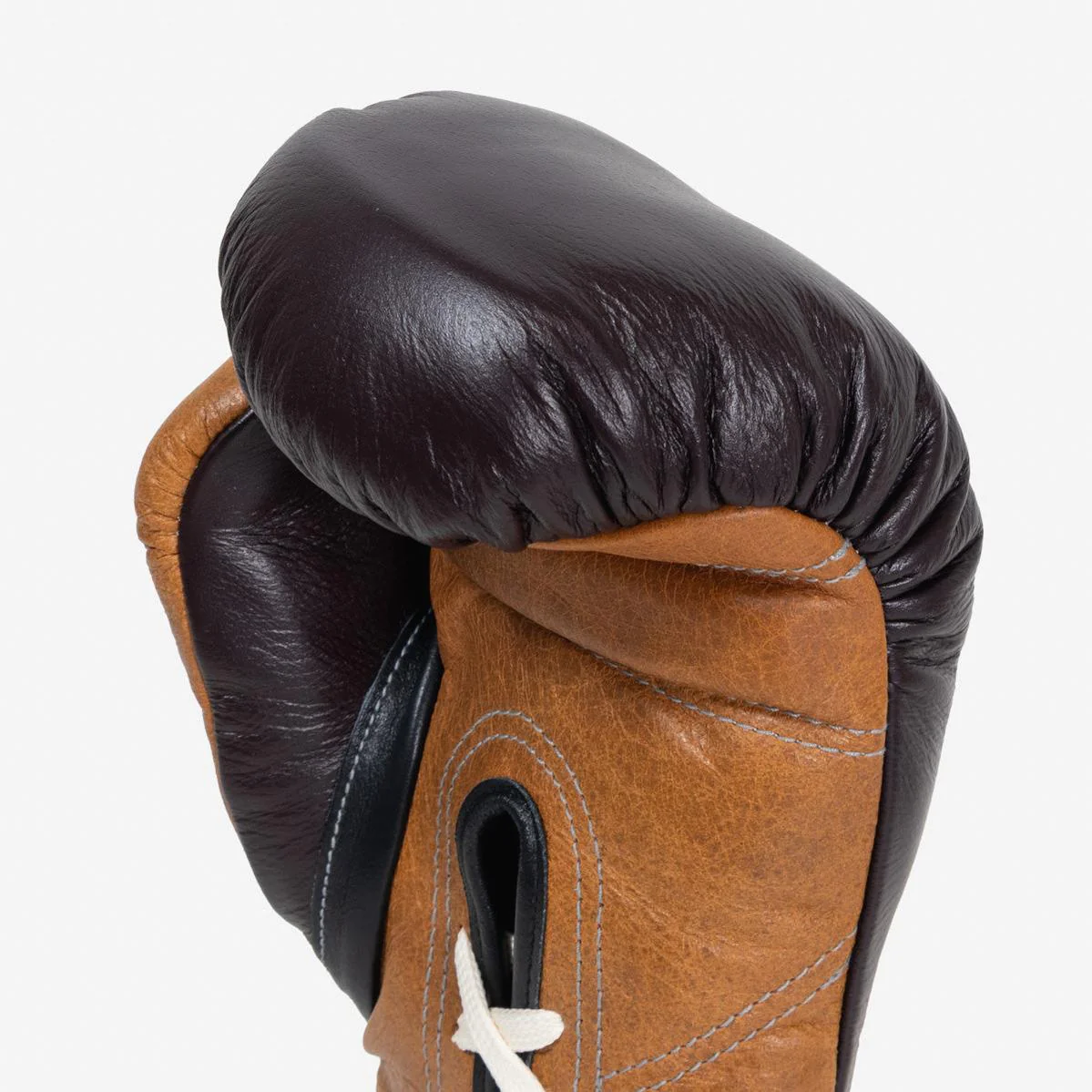 Luvas de Boxe Di Nardo com Atacadores 12 Oz Borgonha-conhaque-vintage  - Image 8