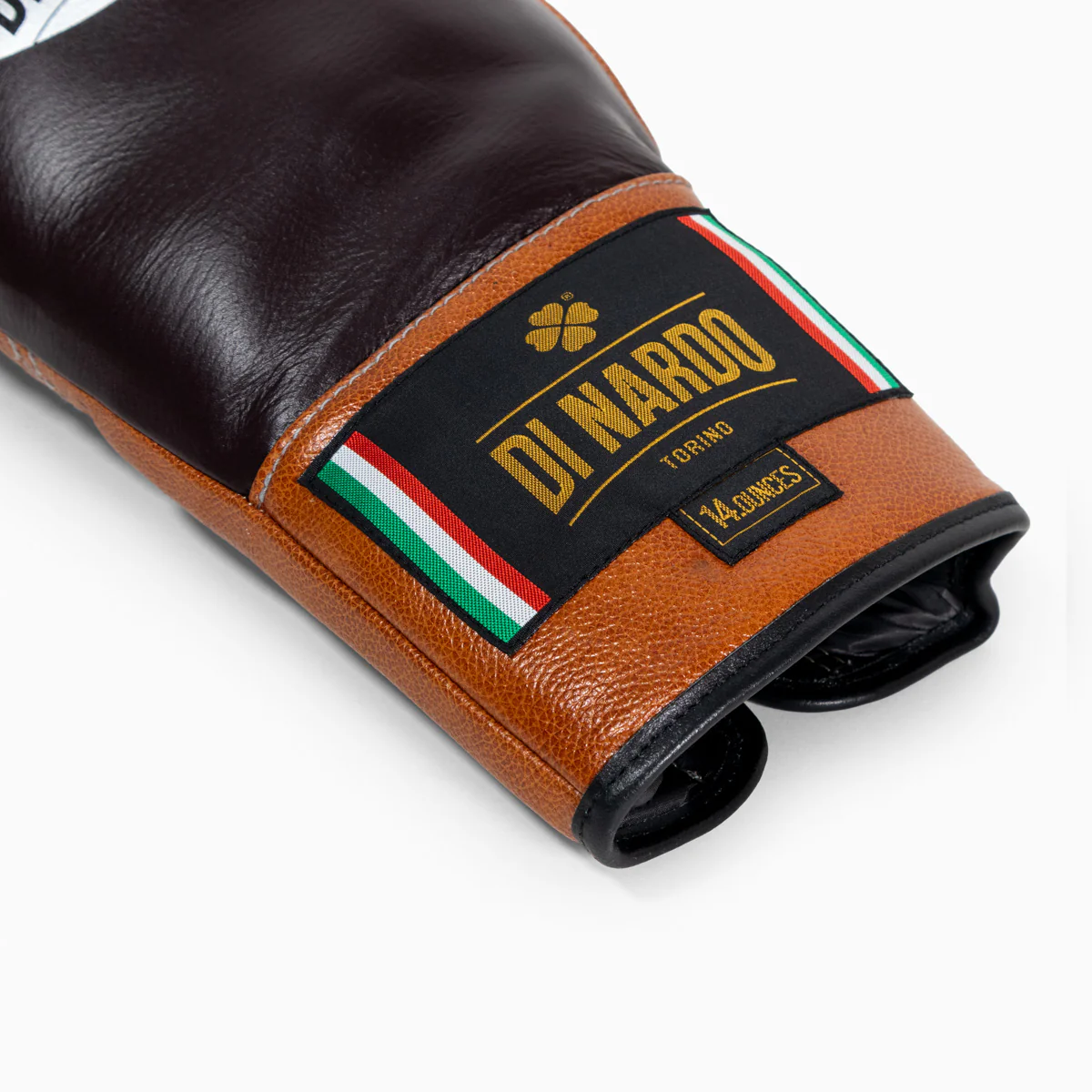 Luvas de Boxe Di Nardo com Atacadores 14 Oz Borgonha-conhaque  - Image 11