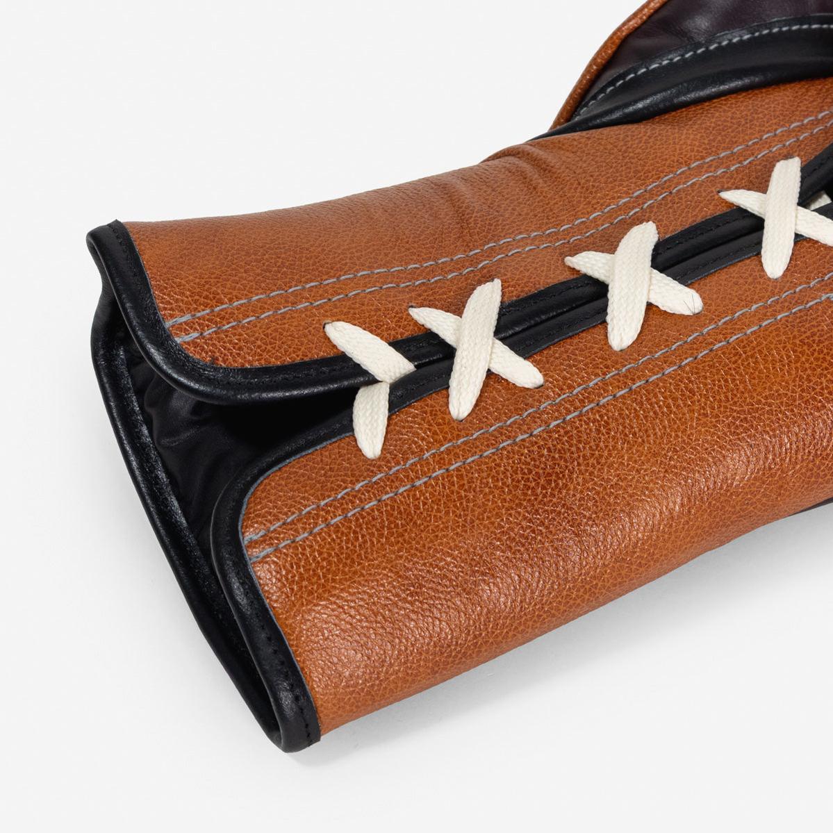 Luvas de Boxe Di Nardo com Atacadores 14 Oz Borgonha-conhaque  - Image 12