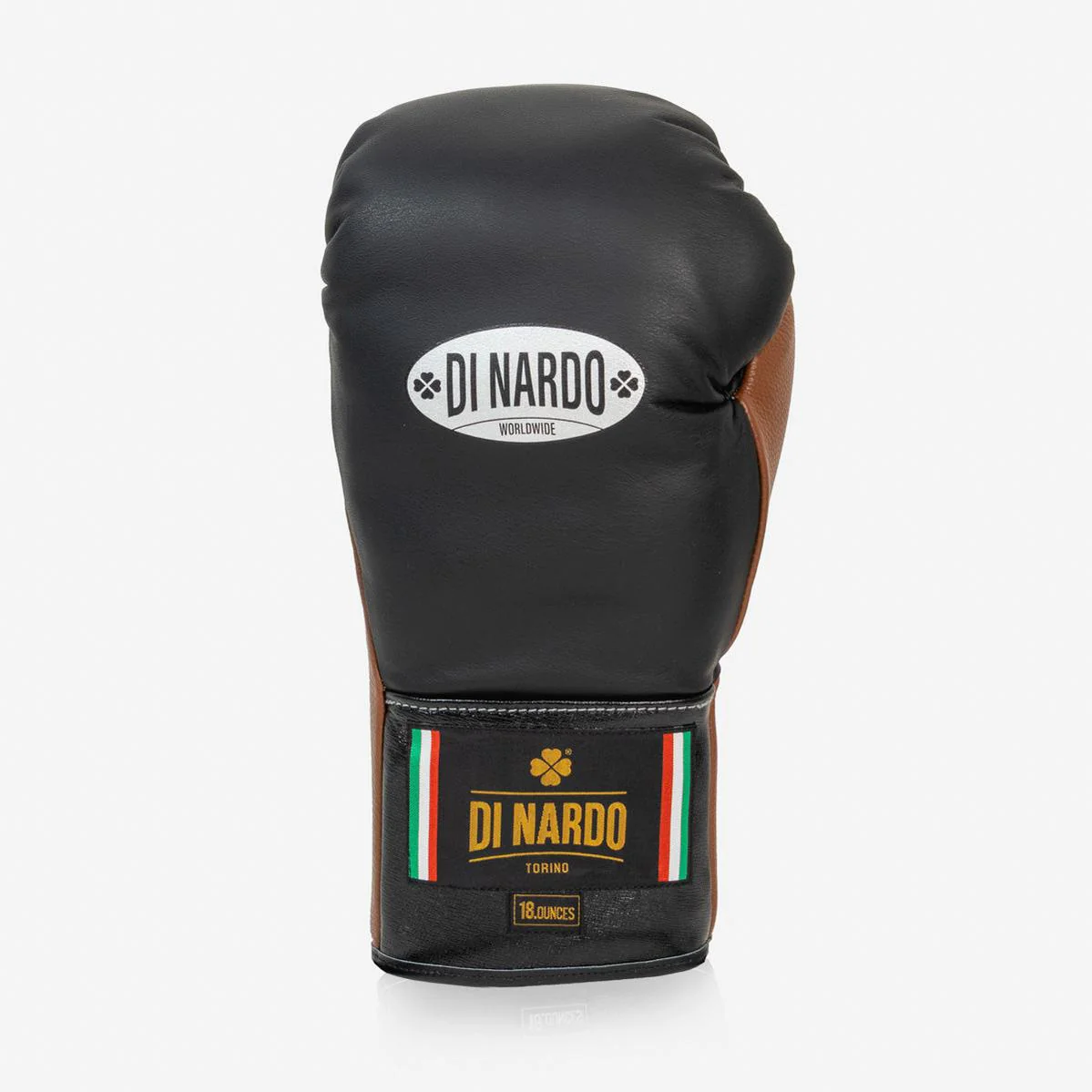 Luvas de Boxe Di Nardo com Atacadores 18 Oz Preto-castanho  - Image 4